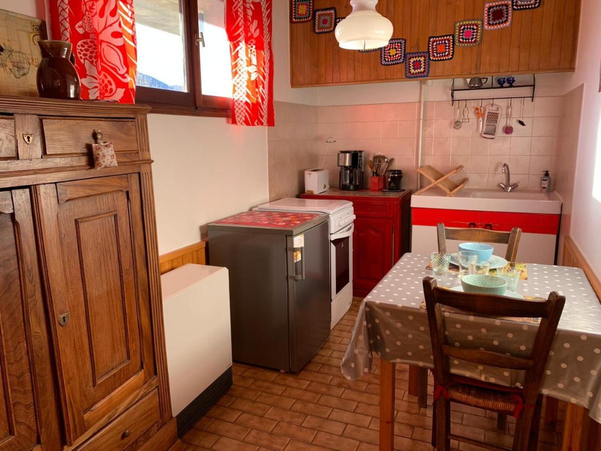 Studio Sympa Avec Terrasse , Maxi 4 Pers.Briancon Exterior foto