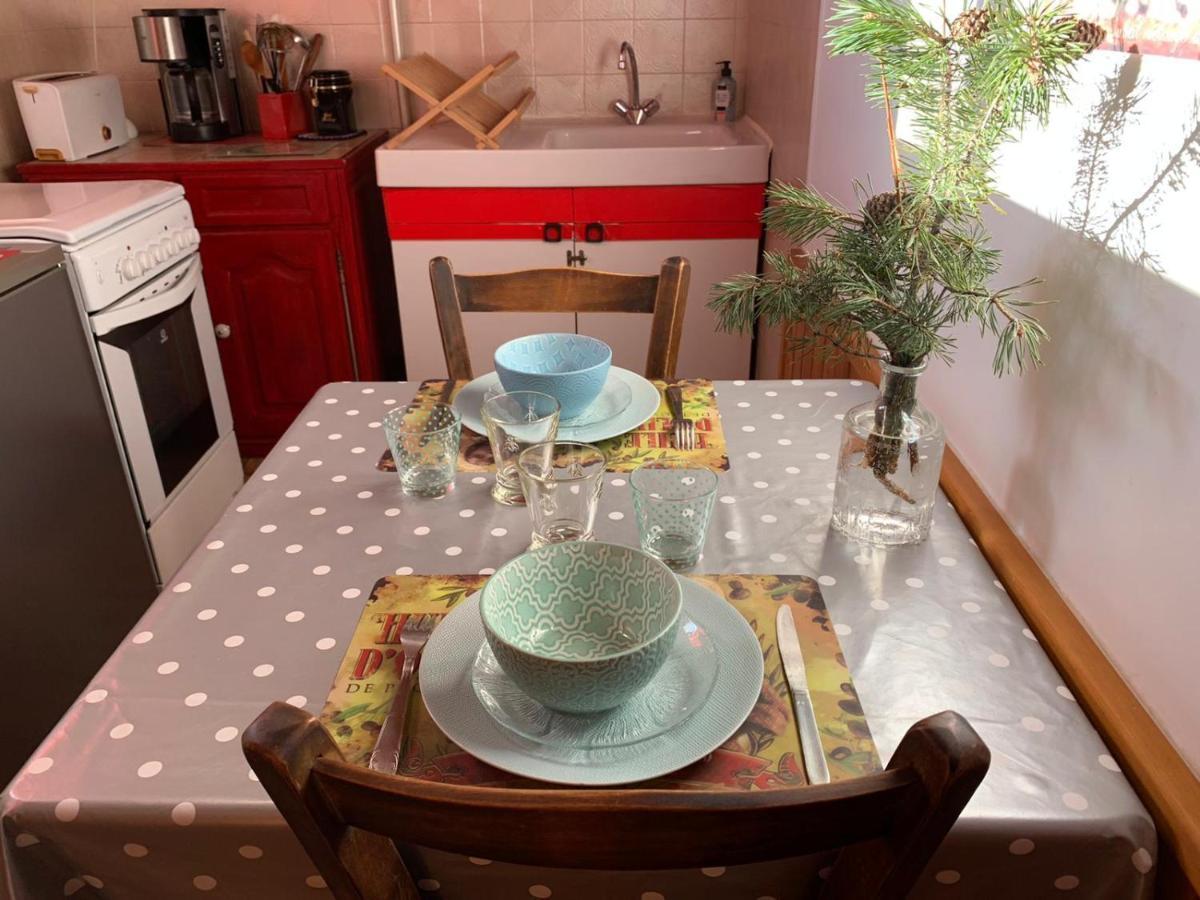 Studio Sympa Avec Terrasse , Maxi 4 Pers.Briancon Exterior foto