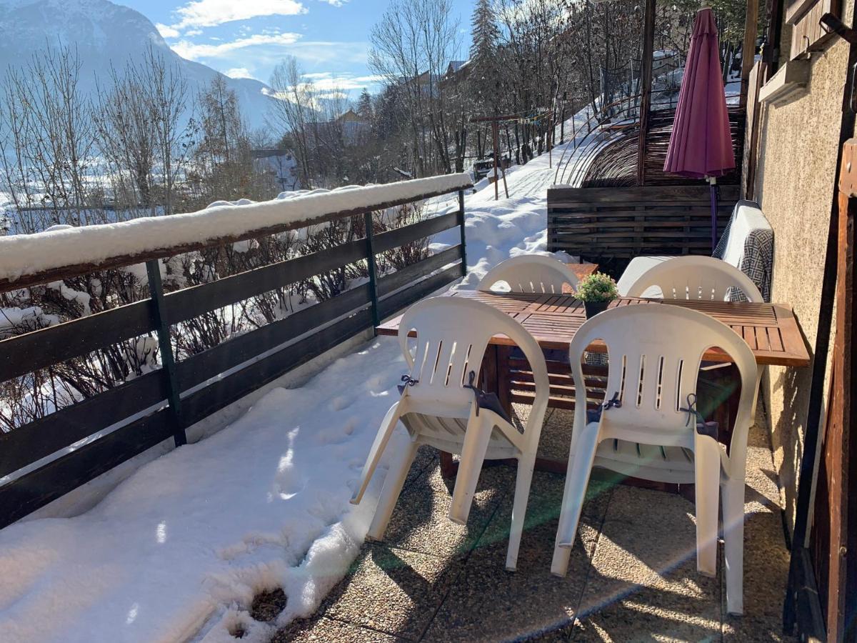 Studio Sympa Avec Terrasse , Maxi 4 Pers.Briancon Exterior foto