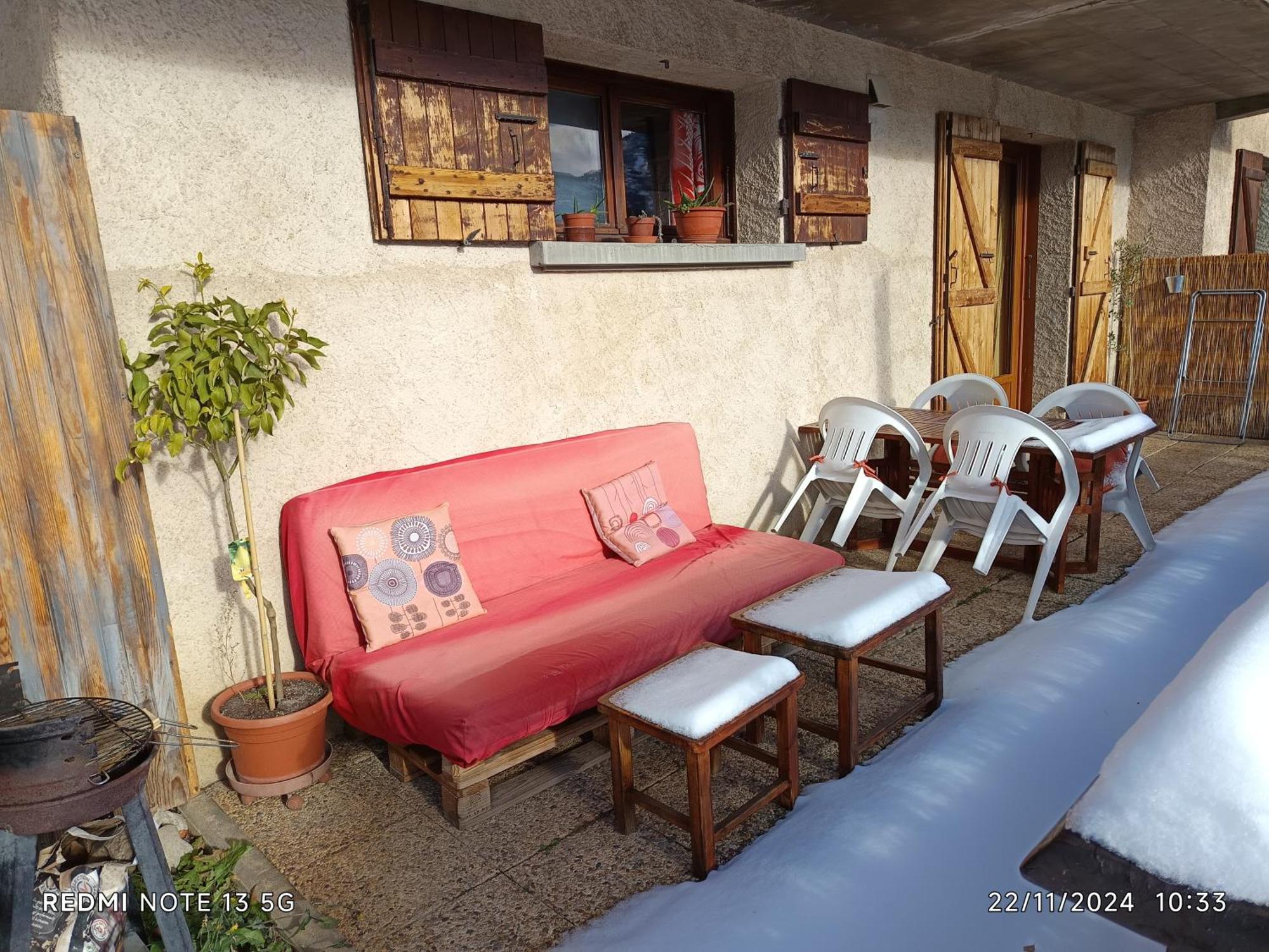 Studio Sympa Avec Terrasse , Maxi 4 Pers.Briancon Exterior foto