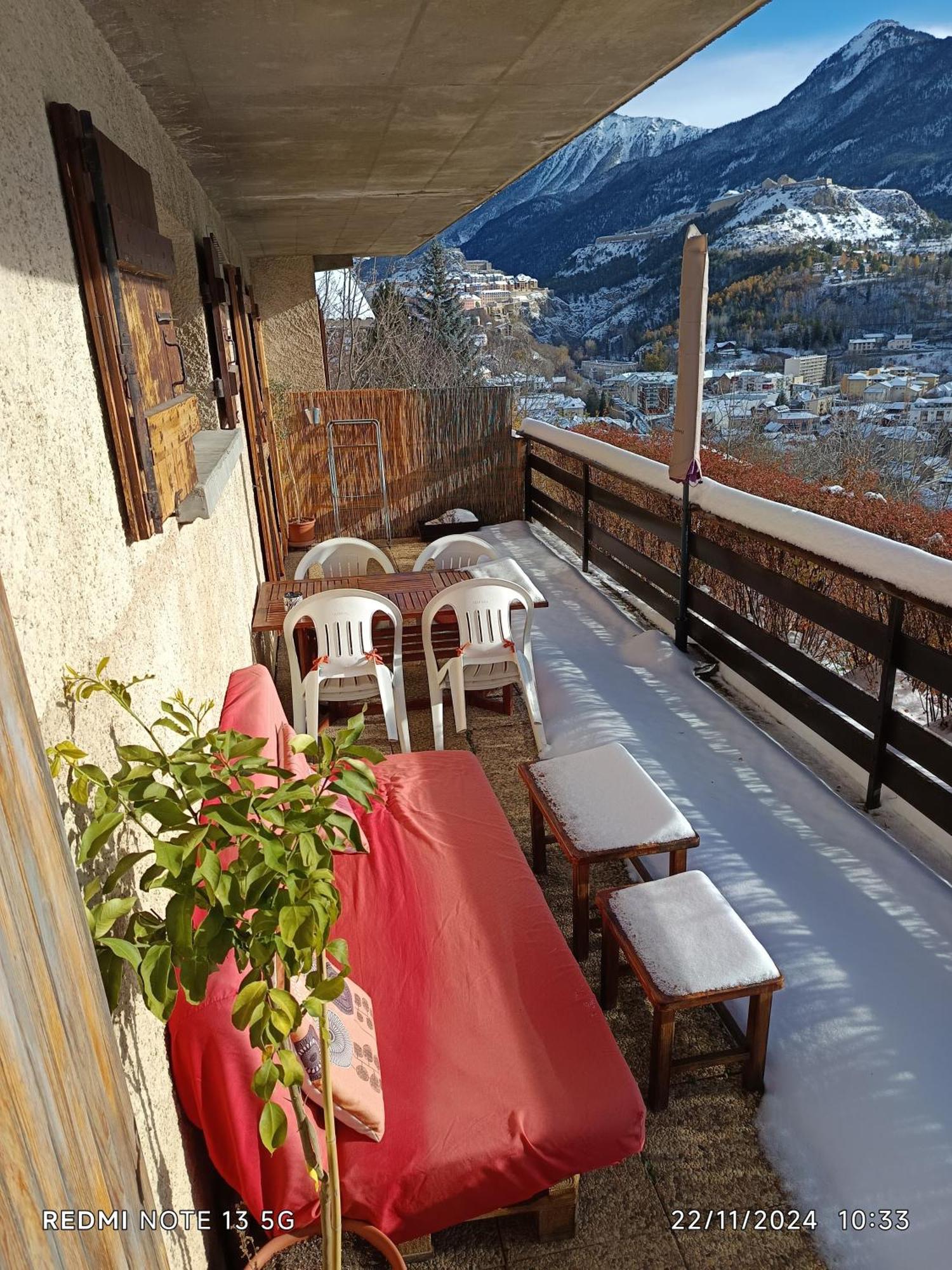 Studio Sympa Avec Terrasse , Maxi 4 Pers.Briancon Exterior foto